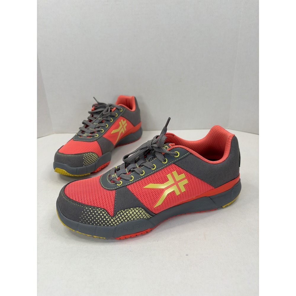 Kuru Quantum Orange Grey Yellow Athletic Walking Shoes Womens 10 SKU 201313